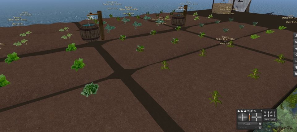 Content: Updating Yasai GardenApril 2, 2025Okay, so I ran into RL issues and was having issues updating so here we go!Was having issues with New Plant images and decided to use AI to render all my Yasai field plant as "new" plants. I have added the new images to the plants and have them growing now. Here is the first render of them. They look so much better!NOTE:I have released the Japanese Yasai Garden for testing. If can be found at Kaze No Sato's market.DESCRIPTIONThe Japanese Yasai is a small garden that grows 11 Japanese vegetables for preparing Japanese dishes. I have researched recipes and preparation so the dishes are as close to the actual dish in real life. Some of the textures of the vegetables are still a work in progress.ADDITIONALThe following vegetables have been added for Japanese cuisine ➔ Hakusai (Chinese Cabbage) ➔ Horenso (spinach) ➔ Komatsuna (Japanese mustard spinach) ➔ Kyabetsu (cabbage) ➔ Kyuri (cucumber) ➔ Mizuna (Japanese mustard) ➔ Naganegi (leek) ➔ Nasu (aubergine) ➔ Negi (green onion) ➔ Shiso (perilla) ➔ Tomato (Japanese black tomato)TECHNICALTo change the original "garden" requires some work with the config file and the scripts. Here is a list of changes: ➔ Short names of vegetables have been added and deleted. ➔ Full names of vegetables have been added and deleted ➔ Autoreplant has been activated ➔ Auto Water mode has been changed from "sprinkler" to "water tower" for use of the small pumps SCRIPTSScripts have been copied from various Vivosim plants with similar uses for Vivosim such as: ➔ config: various vegetables and herbs ➔ setpin: various vegetables and herbs ➔ sounds: pour rice, sniffingTEXTURES & PLANTSNames of the textures and objects have been changed to Japanese names with are also in new recipes. ➔ Hakusai (3): Hakusai-New, Hakusai-Growing, Hakusai-Ripe & renamed SF Lettuce ➔ Horenso (5): Horenso Leaves, Horenso-New, Horenso-Growing, Horenso-Ripe & SF Horenso ➔ Kyabetsu (3): Kyabetsu-New, Kyabetsu-Growing, Kyabetsu-Ripe & renamed SF Cabbage ➔ Komatsuna (5): Komatsuna Leaves, Komatsuna-New, Komatsuna-Growing, Komatsuna-Ripe & SF Komatsuna ➔ Kyuri (5): Kyuri Fruits, Kyuri-New, Kyuri-Growing, Kyuri-Ripe & SF Kyuri ➔ Mizuna (5): Mizuna Leaves, Mizuna-New, Mizuna-Growing, Mizuna-Ripe & SF Mizuna ➔ Naganegi (2): Naganegi & SF Naganegi ➔ Nasu (2): Nasu & SF Nasu ➔ Negi (2): Naganegi & SF Naganegi ➔ Shiso (5): Shiso Leaves, Shiso-Newm Shiso-Growing, Shiso-Ripe & Sf Shiso ➔ Tomato (2): Tomato, Tomato-New, Tomato-Growing, Tomatoe-Ripe & SF SF TomatoTESTING:The Yasai Garden is in Beta Testing. Testing Dates: ➔ Preliminary: April 2025 - June 2025 ➔ 1st Release: July 2025 - December 2025 ➔ Full Release: Jan 2026If you choose to use it, I ask that you please report any issues to Annah Gestaga so it can be addressed. Please know that sending an IM or Notecard over multiple grids is not garuanteed and may get lost in the process. For the best results, you can contact me the following ways: ➔ Come to Gentle Fire to IM me ➔ Come to Gentle Fire and send me a notecard ➔ Leave a NC in the Suggestions box ➔ Message me on VivoSim Annah Gestaga ()Home Grid: gentlefire.opensim.fun:8002:Gentle Fire GridRegion: hop://gentlefire.opensim.fun:8002/Kaze%20no%20Sato/250/251/22VivoSim: https://vivosim.net/profile/annahgestaga